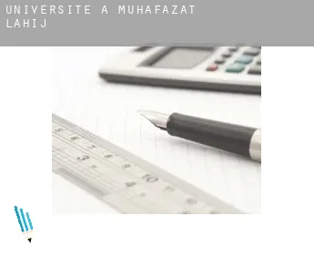 Universite à  Muḩāfaz̧at Laḩij