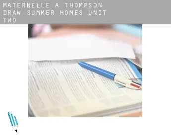 Maternelle à  Thompson Draw Summer Homes Unit Two