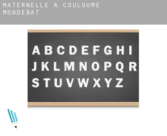 Maternelle à Couloumé-Mondebat