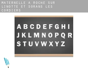 Maternelle à  Roche-sur-Linotte-et-Sorans-les-Cordiers