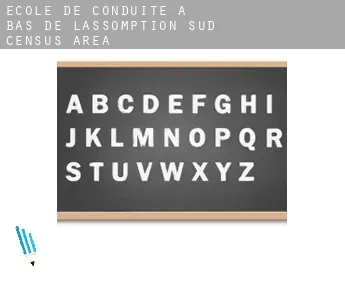 École de conduite à  Bas-de-L'Assomption-Sud (census area)