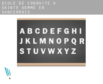 École de conduite à  Sainte-Gemme-en-Sancerrois