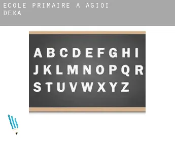 École primaire à  Ágioi Déka