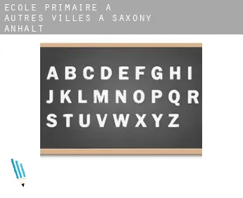 École primaire à  Autres Villes à Saxony-Anhalt