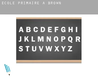École primaire à Brown