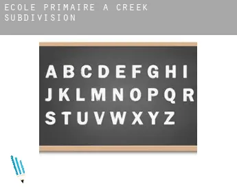 École primaire à  Creek Subdivision