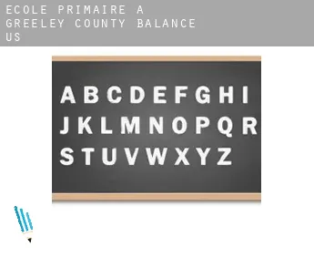 École primaire à  Greeley County (balance)