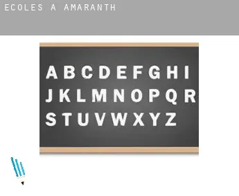 Écoles à  Amaranth