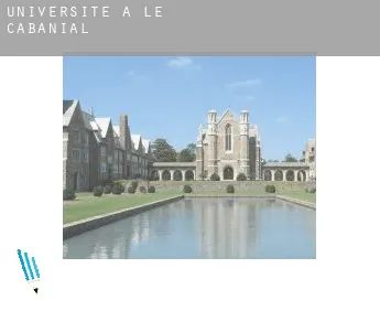 Universite à  Le Cabanial