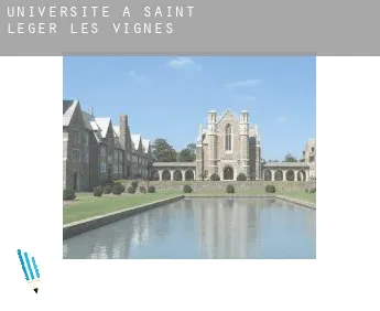 Universite à  Saint-Léger-les-Vignes