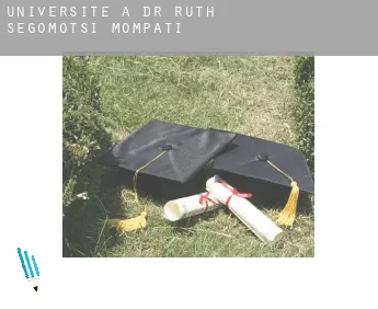 Universite à  Dr Ruth Segomotsi Mompati District Municipality