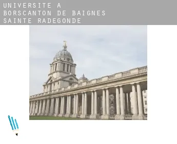 Universite à  Bors(Canton de Baignes-Sainte-Radegonde)