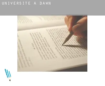 Universite à  Dawn