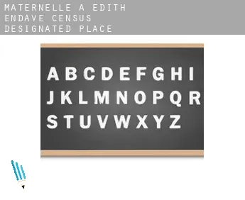 Maternelle à  Edith Endave