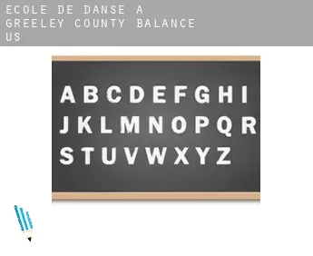 École de danse à Greeley County (balance)