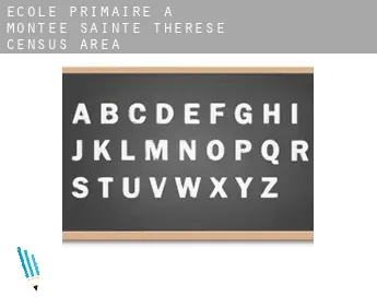 École primaire à  Montée-Sainte-Thérèse (census area)