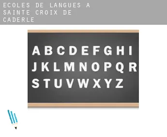 Écoles de langues à Sainte-Croix-de-Caderle