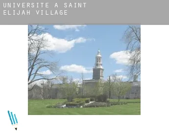 Universite à  Saint Elijah Village