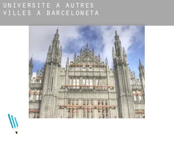 Universite à  Autres Villes à Barceloneta
