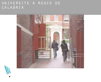 Universite à  Reggio de Calabre