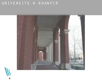 Universite à  Khanfir