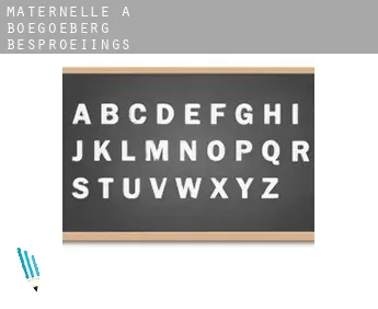 Maternelle à Boegoeberg Besproeiings Nedersetting