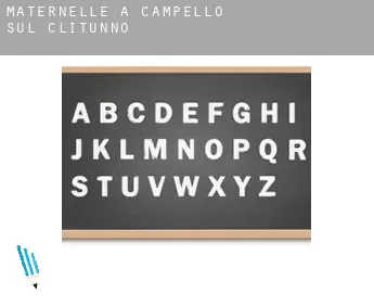 Maternelle à  Campello sul Clitunno