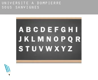 Universite à  Dompierre-sous-Sanvignes