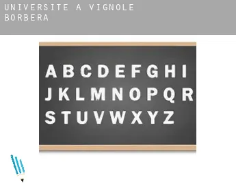 Universite à  Vignole Borbera