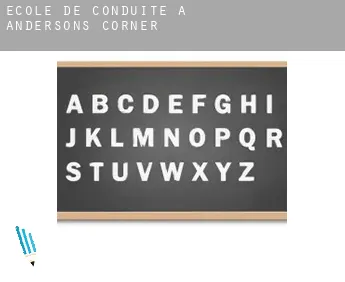 École de conduite à  Andersons Corner