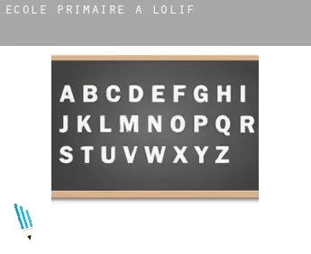 École primaire à Lolif
