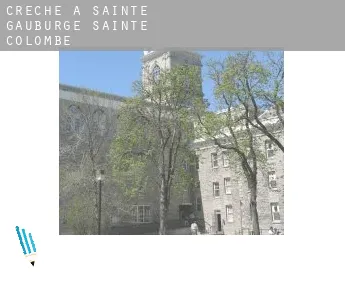 Creche à  Sainte-Gauburge-Sainte-Colombe