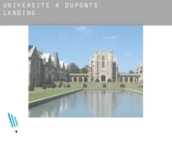 Universite à  Duponts Landing