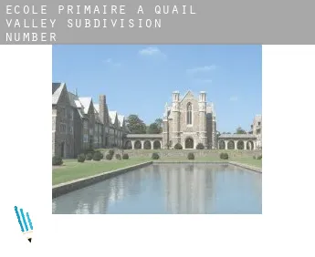 École primaire à  Quail Valley Subdivision Number 3