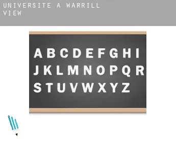 Universite à  Warrill View