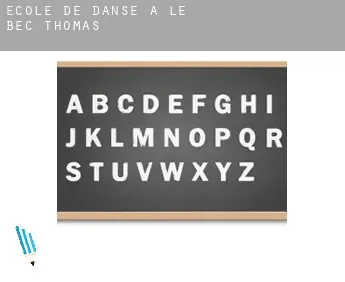 École de danse à  Le Bec-Thomas