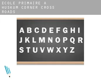 École primaire à Huskum Corner Cross Roads