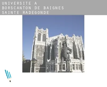 Universite à  Bors(Canton de Baignes-Sainte-Radegonde)