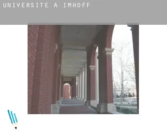 Universite à  Imhoff