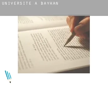 Universite à  Bayhan