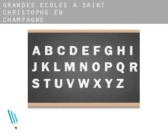 Grandes écoles à  Saint-Christophe-en-Champagne