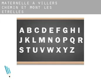Maternelle à  Villers-Chemin-et-Mont-lès-Étrelles