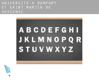 Universite à  Durfort-et-Saint-Martin-de-Sossenac