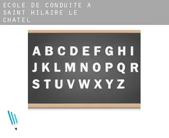 École de conduite à  Saint-Hilaire-le-Châtel