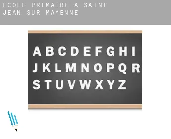 École primaire à  Saint-Jean-sur-Mayenne